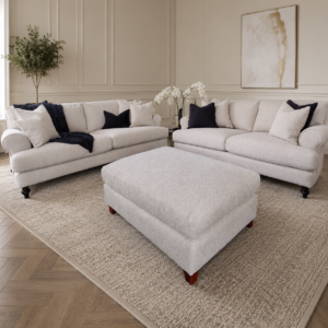 Heritage 3 + 2 Seater Sofa Set in Legacy Dove