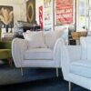 Gabrielle 3 Seater + Armchair in Boucle