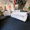 Gabrielle 3 Seater + Armchair in Boucle
