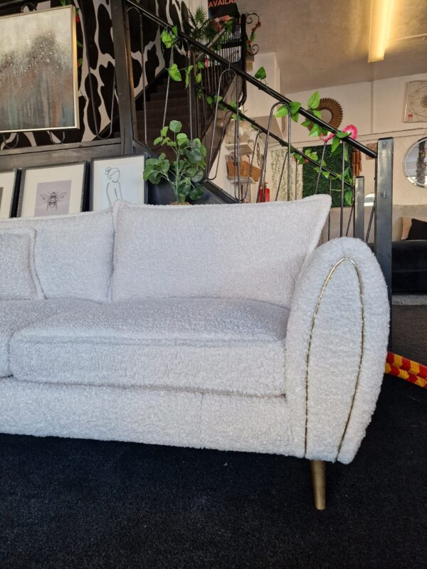 Gabrielle 3 Seater + Armchair in Boucle