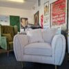 Gabrielle 3 Seater + Armchair in Boucle