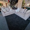 Dune 3 + 2 Seater Sofa Set in Malia Coffee Velvet