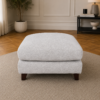 Heritage Cushioned Footstool in Legacy Dove
