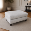 Heritage Cushioned Footstool in Legacy Dove